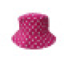 Bucket Hat with Dotted Fabric (BT041)